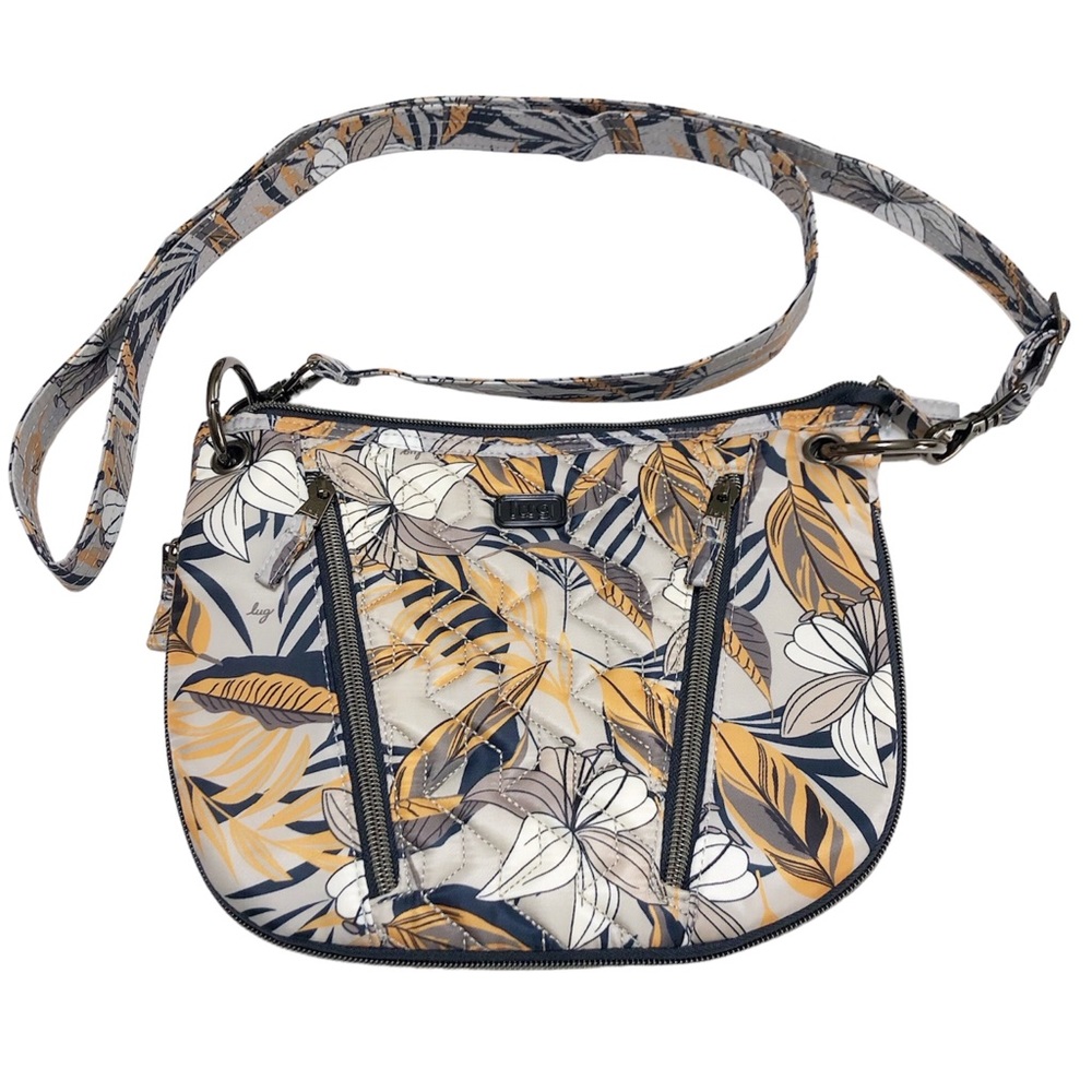 Lug | Floral Expandable Crossbody Bag NWOT